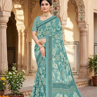 Graceful Printed Saree with Blouse Piece for Modern Ethnic Fashion | GLC-GOPALA