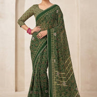 Stylish Printed Saree with Blouse Piece for Traditional Celebrations  | VDT-DISCO-13