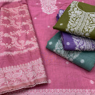 Designer Jaam Unstitched Suit Set | VAA-TRIGGER