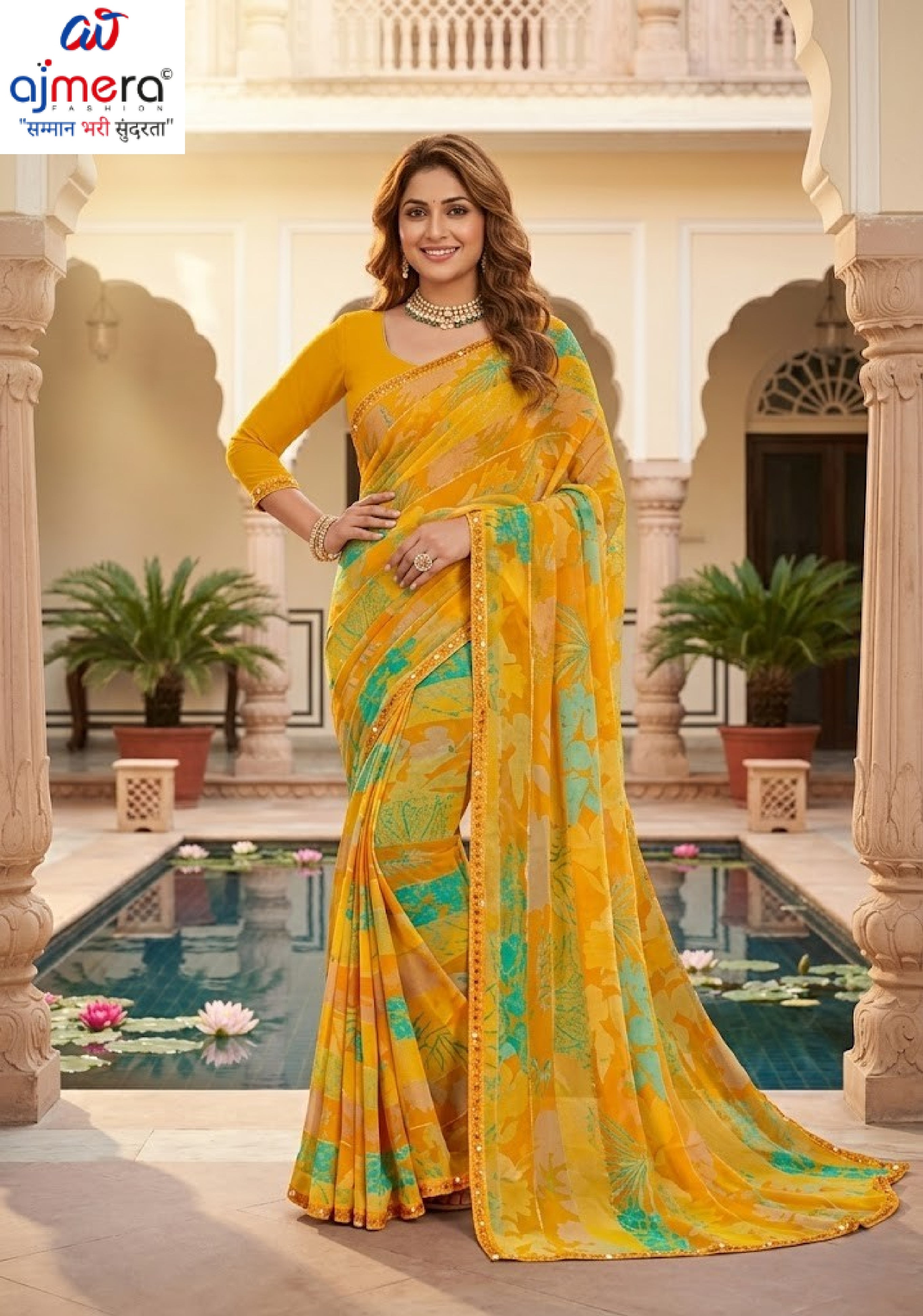 Exclusive Printed Saree with Blouse Piece for Elegant Ethnic Look | RDD-SARINA