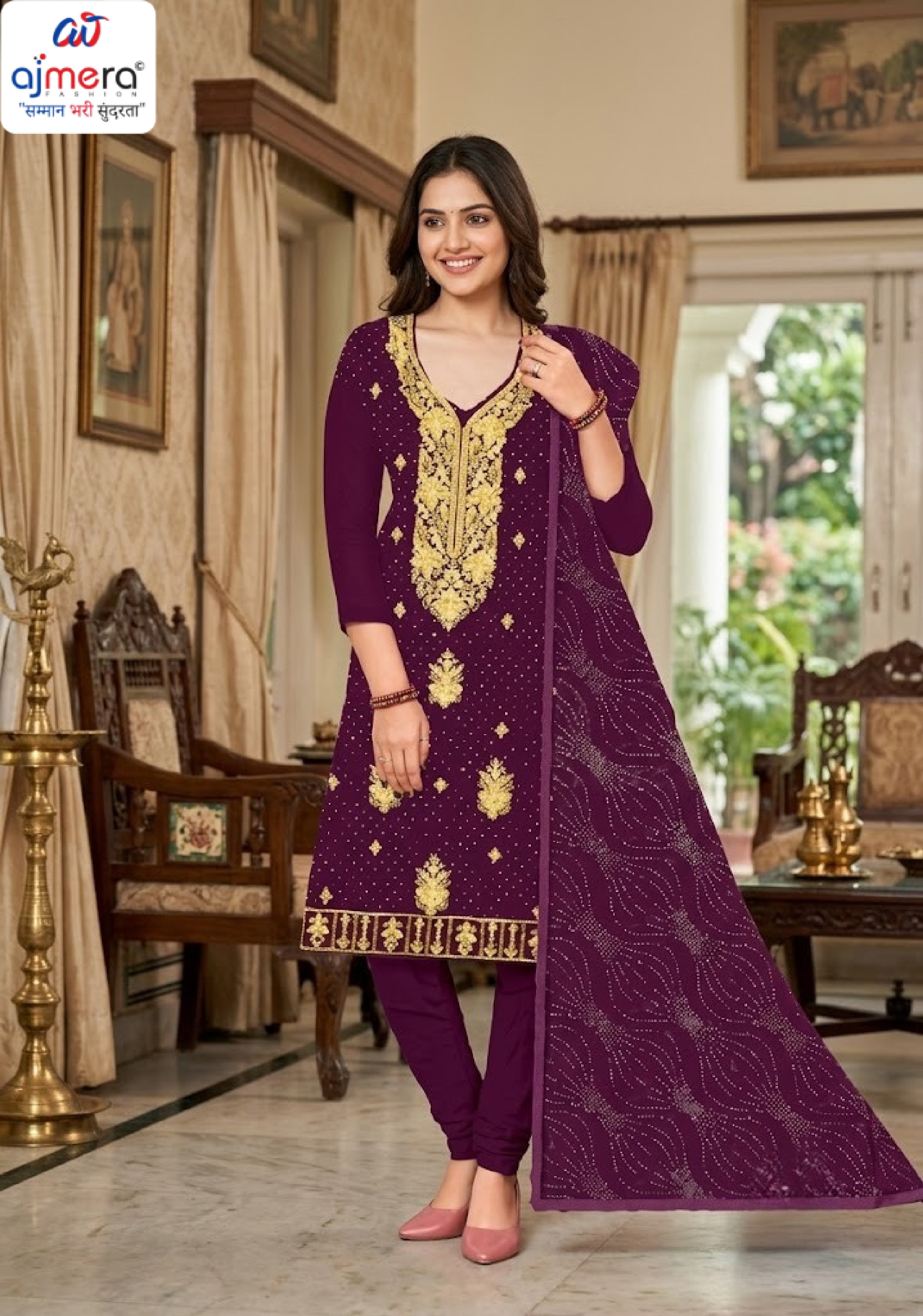 Premium Designer Unstitched Suit Set | RPY-AFFAIRE-2