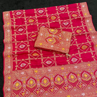 Bangal Era Viscose Saree with Blouse for Premium Ethnic and Designer Wear | ALL-BANGAL ERA-126