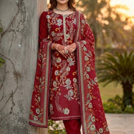 Ladies Cotton Unstitched Suit | VAS-BOSCO