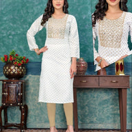 Designer Elegant Printed Kurti for Women | SDE-5563