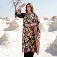 Premium Pure Jaam Cotton Unstitched Suit Set | VAS-LUMINA