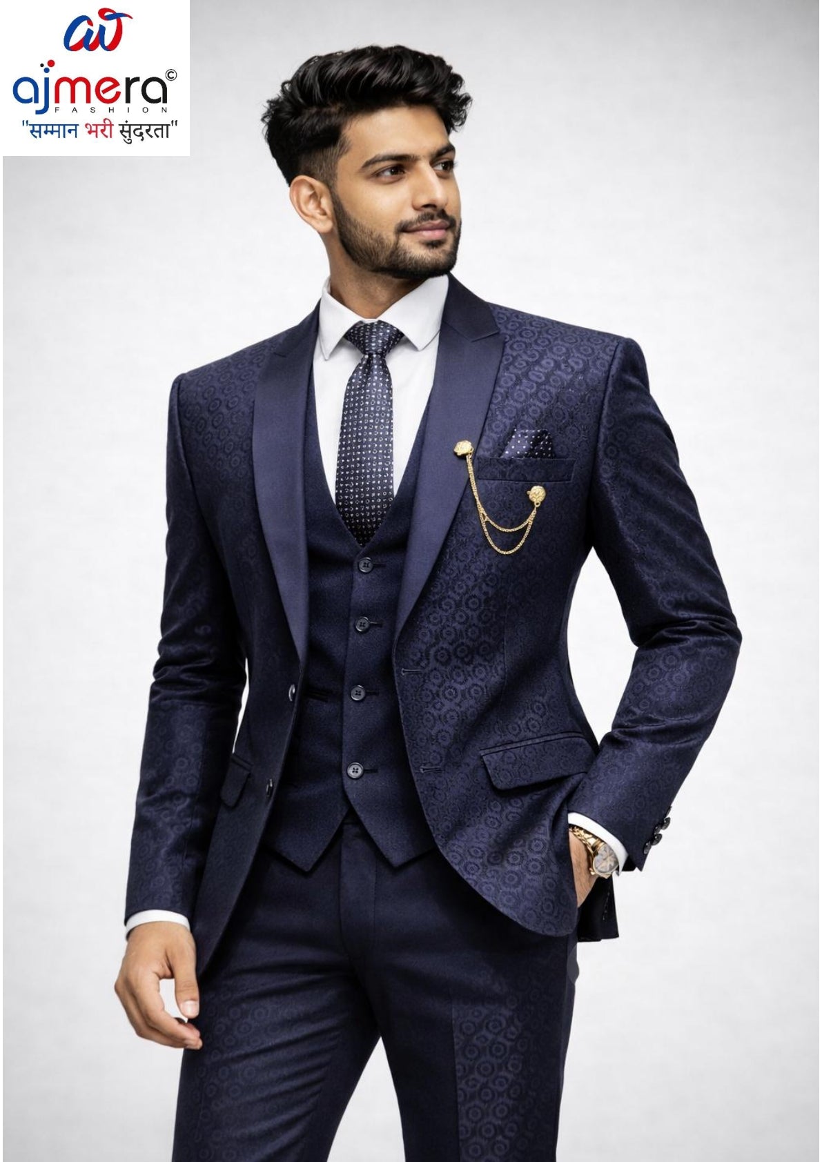 Premium Men's Coat Pant Set for Business & Party Wear | JDW-K526