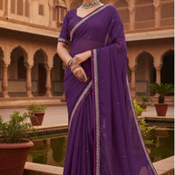 Handwork Heritage Saree Manufacturer and Handwork Heritage Saree Supplier | SXS-1742