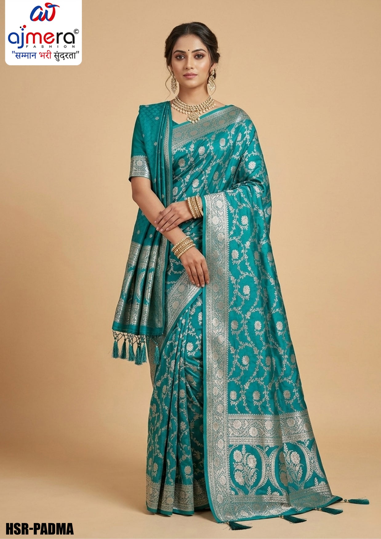 Majestic Jacquard Silk Saree With Blouse Piece | HSR-PADMA
