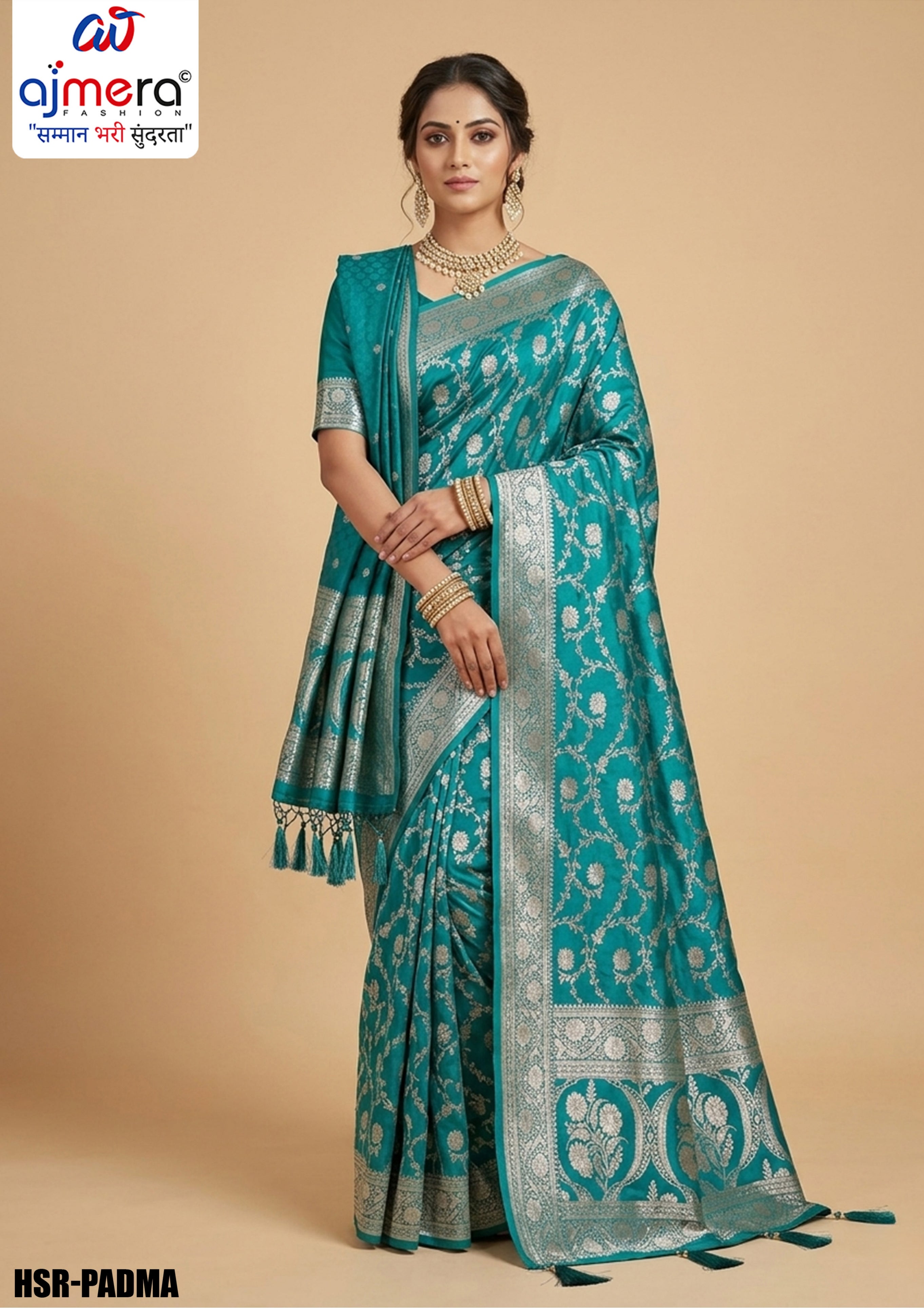 Majestic Jacquard Silk Saree With Blouse Piece | HSR-PADMA
