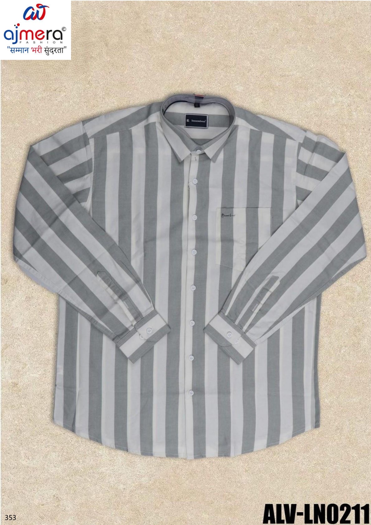 Mens Shirt Bulk Manufacturer for Retailers | ALV-LN0211