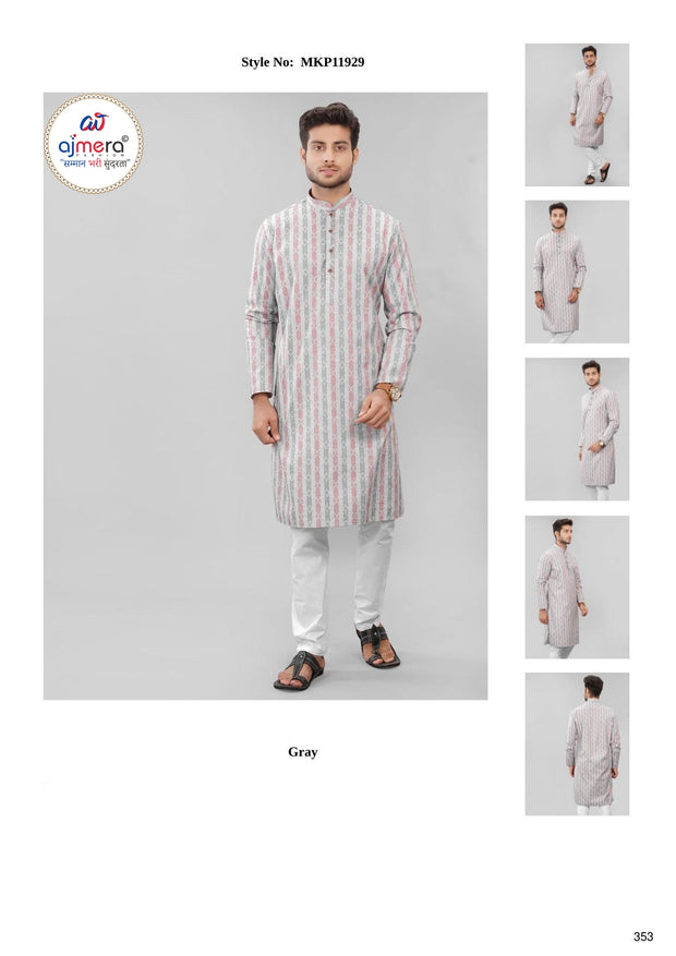 Premium Men's Kurta & Payjama for Wedding & Festive Wear | SNA-MKP11929