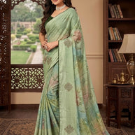 Exclusive Printed Saree with Blouse Piece for Elegant Ethnic Look | RDD-SHILPA