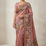 Digital Print Saree with Blouse Piece for Premium Ethnic and Traditional Wear | STG-COOUM