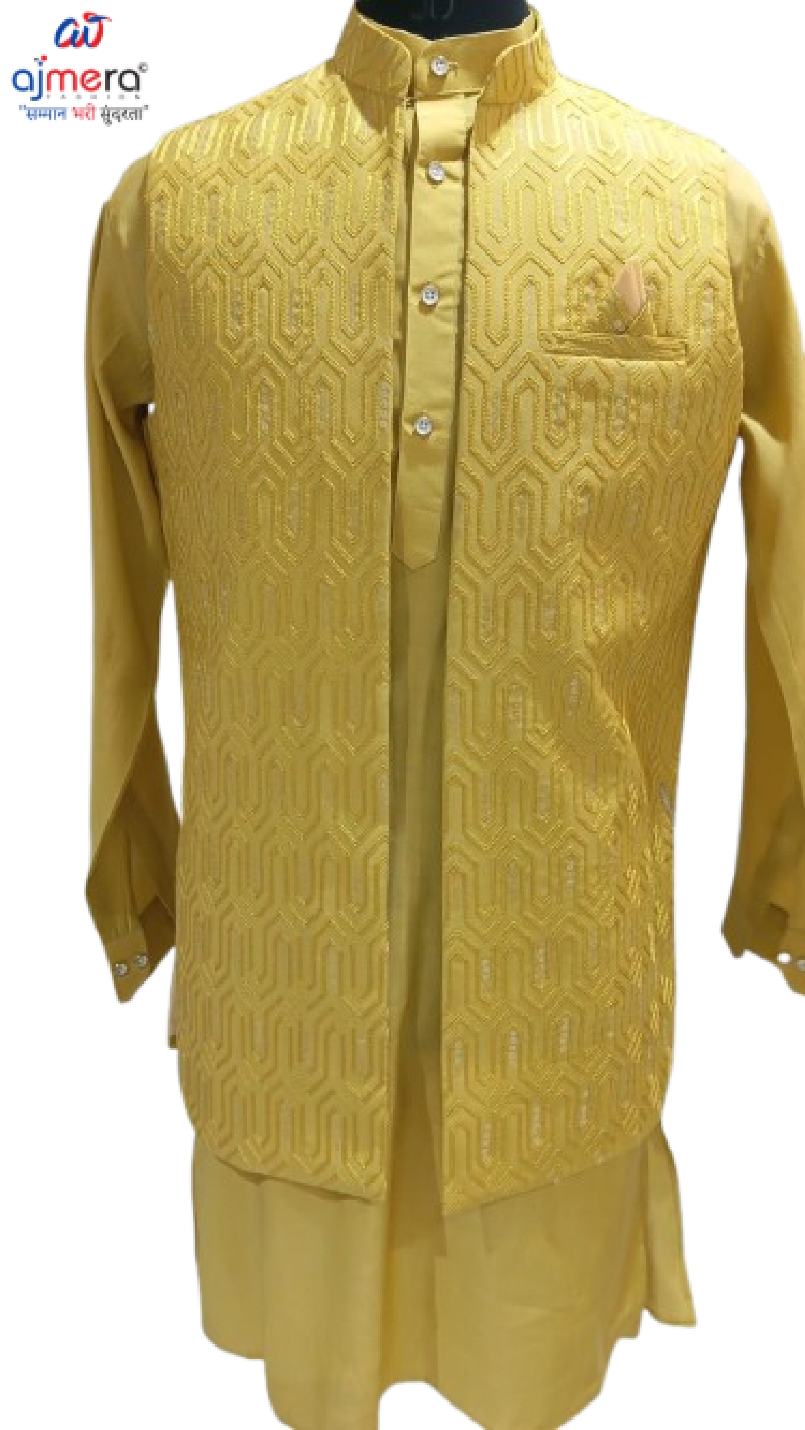 Premium Men's Kurta & Payjama for Wedding & Festive Wear | SNA-MKP12731