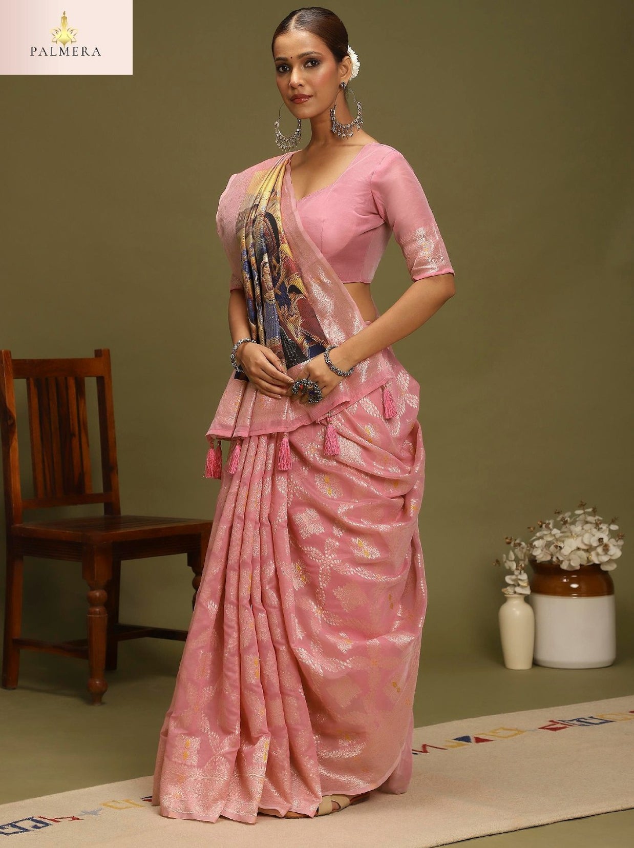 Palmera Saree Wholesaler and Palmera Saree Supplier | ALL-VANAYA-08