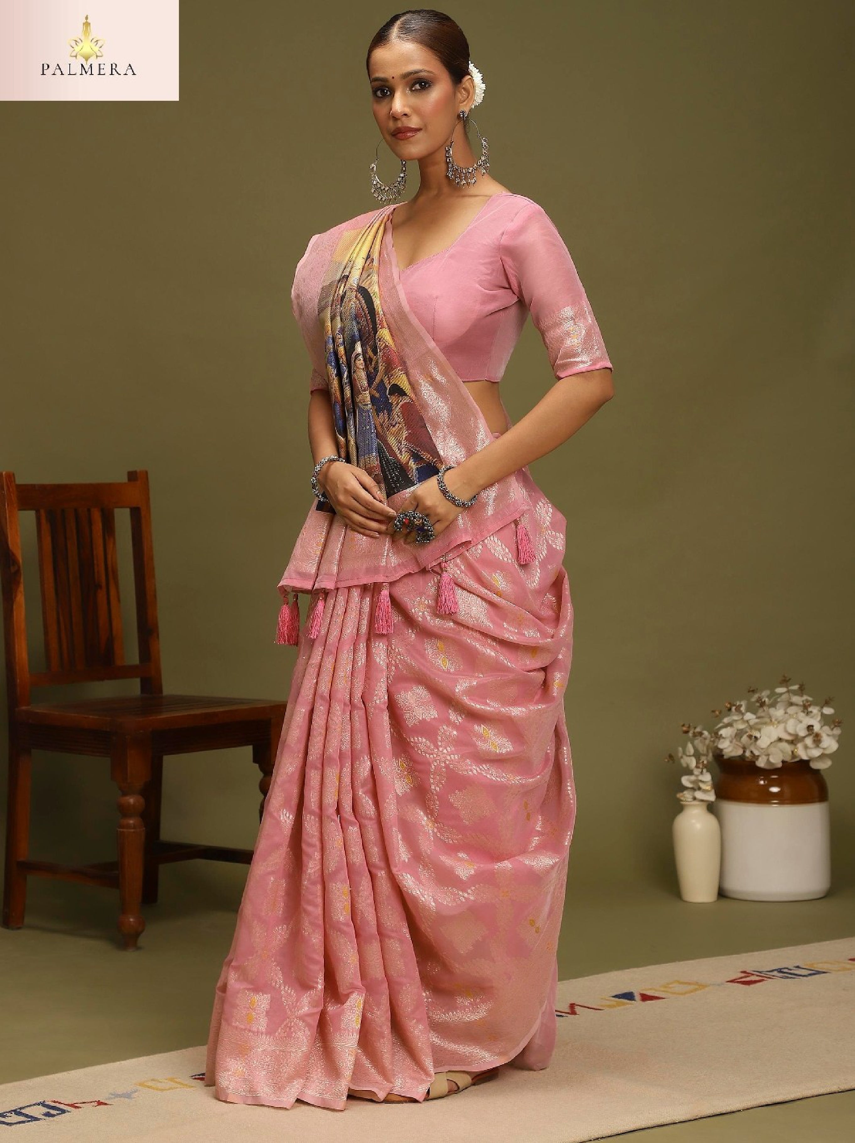 Palmera Saree Wholesaler and Palmera Saree Supplier | ALL-VANAYA-08