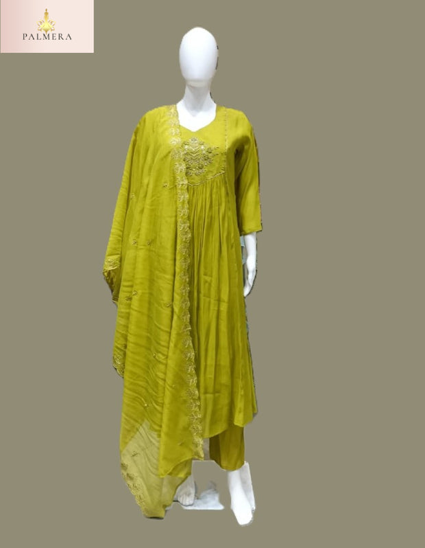 Elegant Designer Palmera Kurti Set for Women | MIK-279A