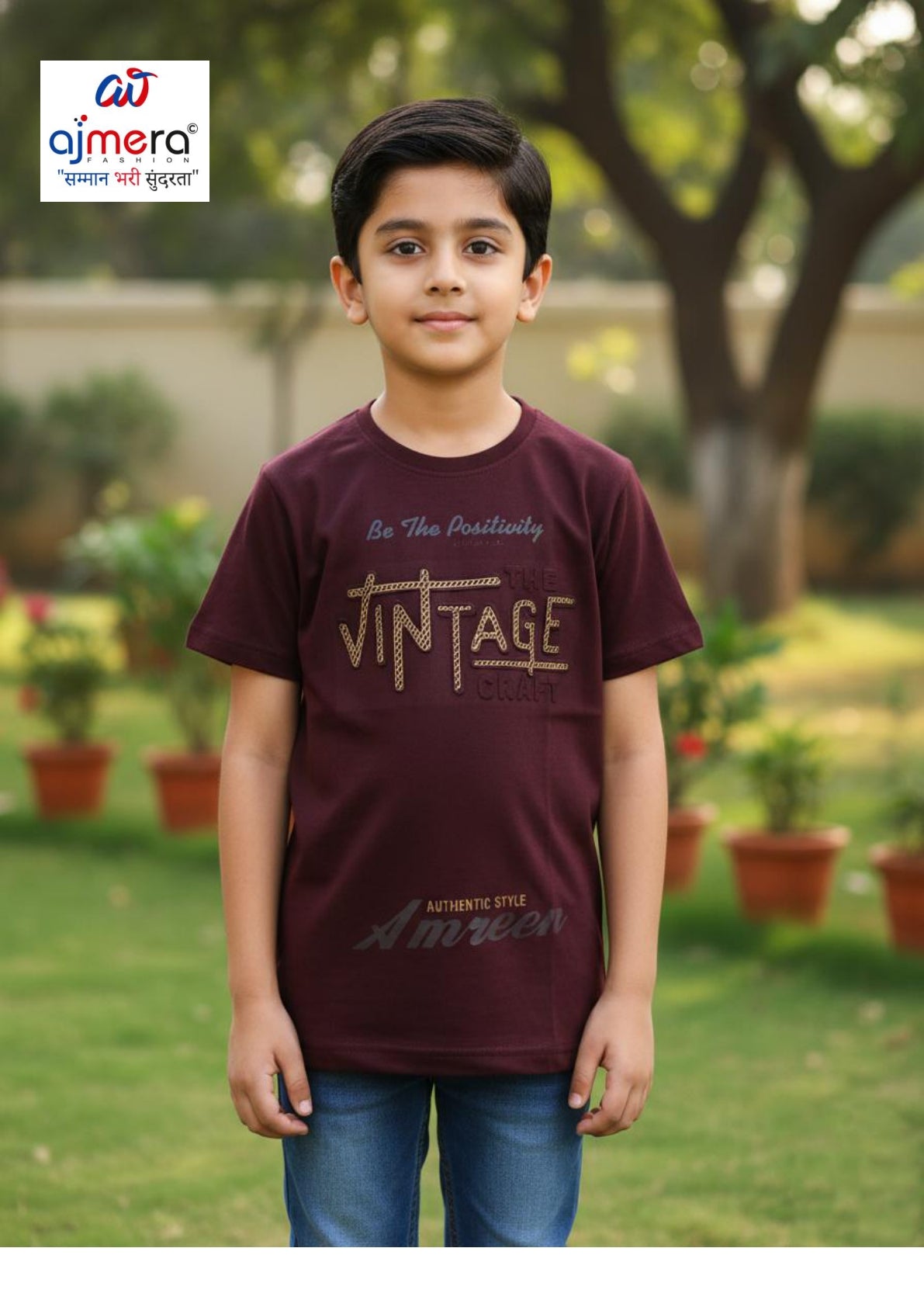Kids T-Shirt Wholesale in Surat | HDS-SPARKEY T-SHIRT-38X40