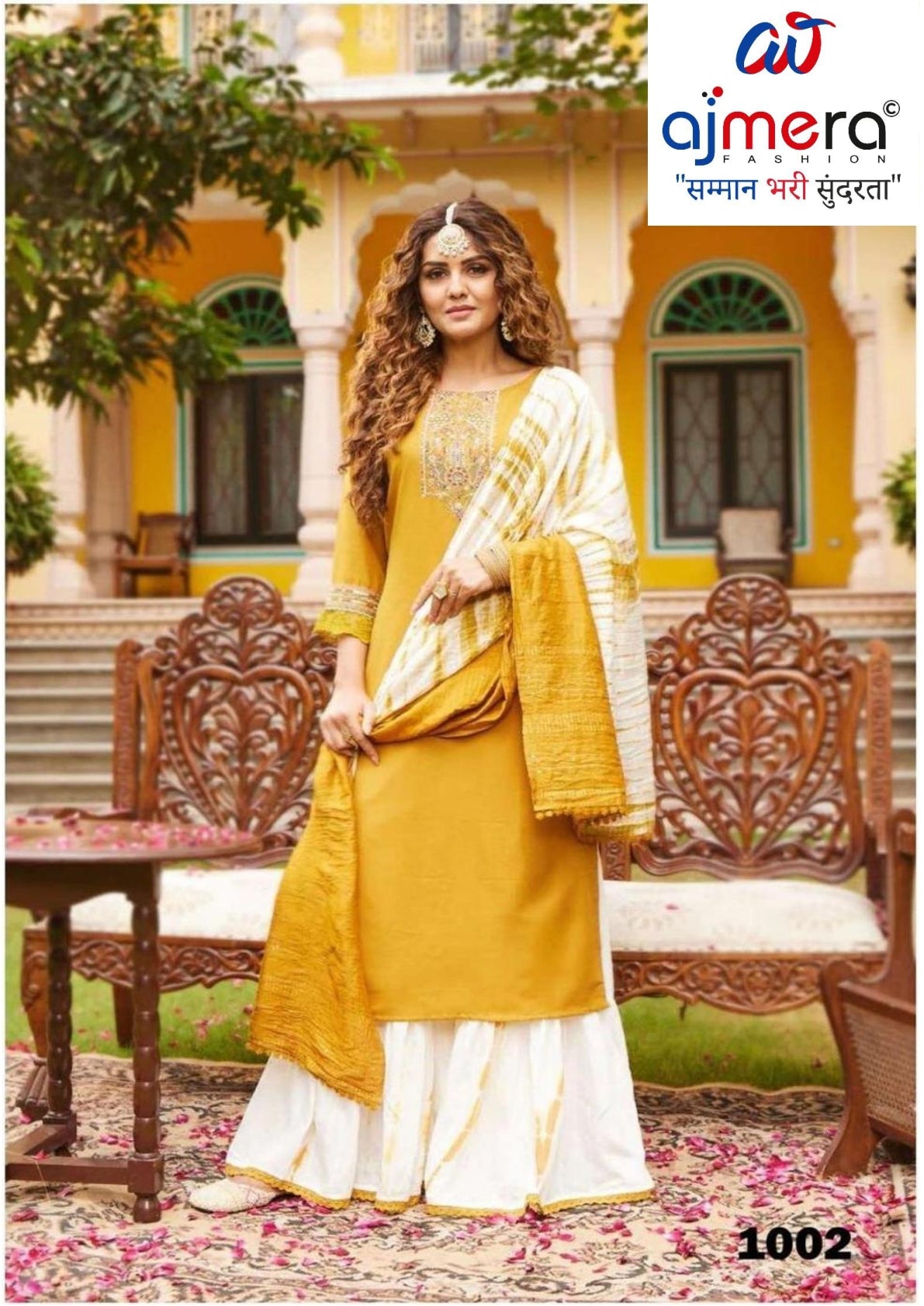 Designer Kurti Pant Dupatta Set for Women | FBI-FESTIVAL