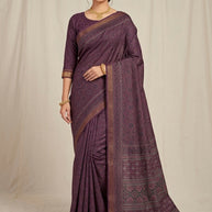 Digital Printed Saree with Blouse Piece for Premium Ethnic and Traditional Wear | STG-TRUPTI