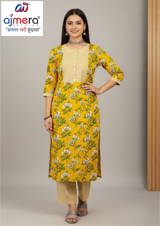Designer Kurti Pant Set for Women | BVN-SUPER POWER