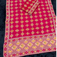 Bangal Era Viscose Saree with Blouse for Premium Ethnic and Designer Wear | ALL-BANGAL ERA-121