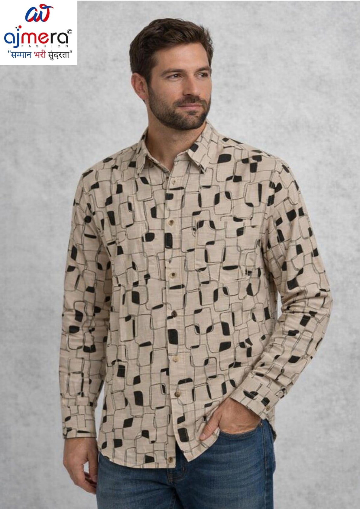 Mens Shirt Wholesale Supplier for Retailers | NSE-AJ124