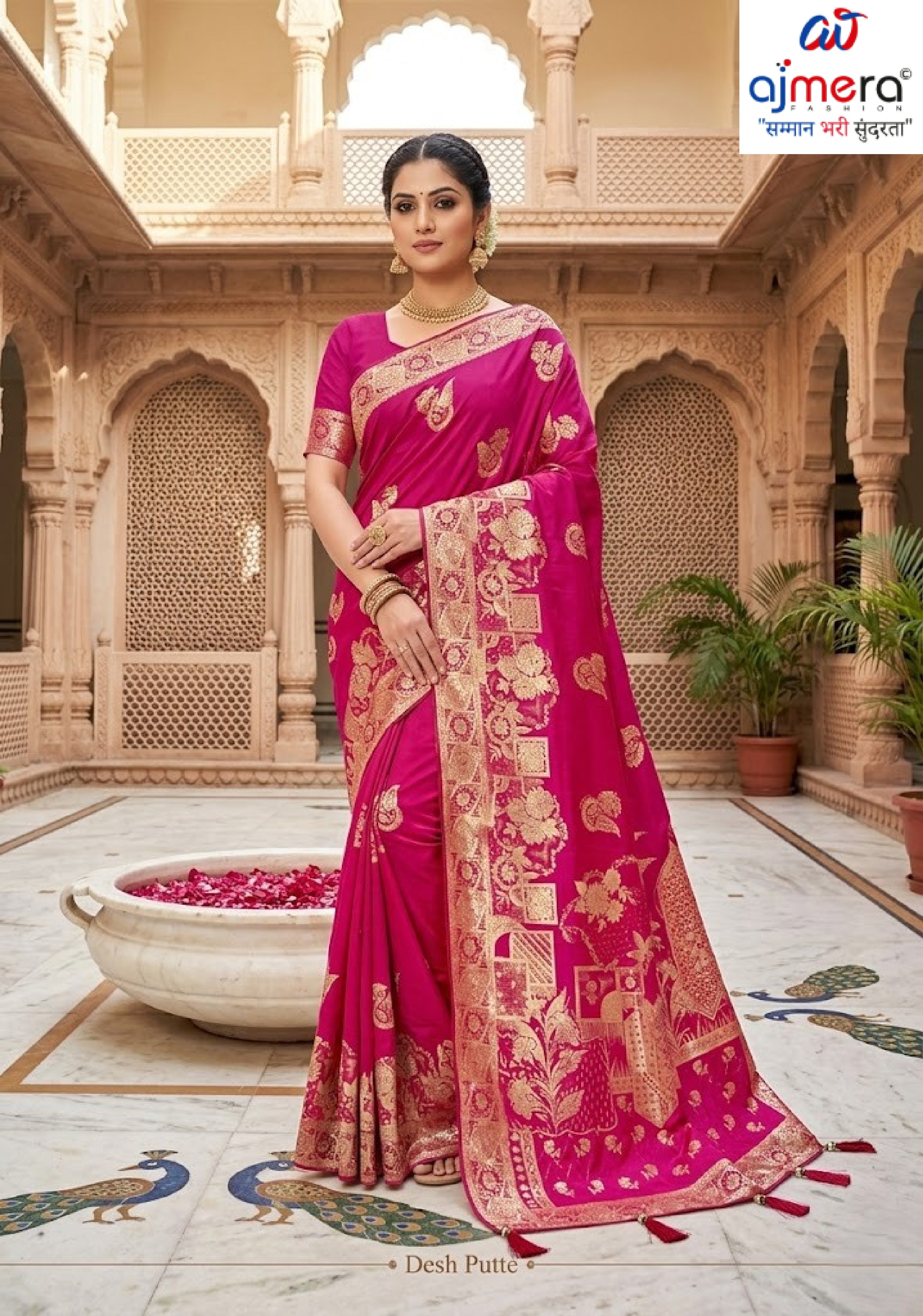 Modern Jacquard Silk Saree With Blouse Piece | TUL-HUMJOLI SILK VOL-25