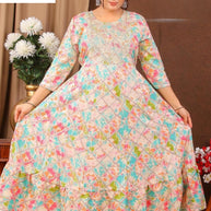 Designer Rayon Kurti for Women | JNF-GHERA KURTI RAYON