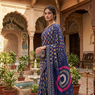 Classic Printed Saree with Blouse Piece for Timeless Traditional Style  | RMF-BRIDAL VOL-8