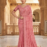 Stylish Printed Saree with Blouse Piece for Traditional Celebrations | RMF-BHUMI VOL-1