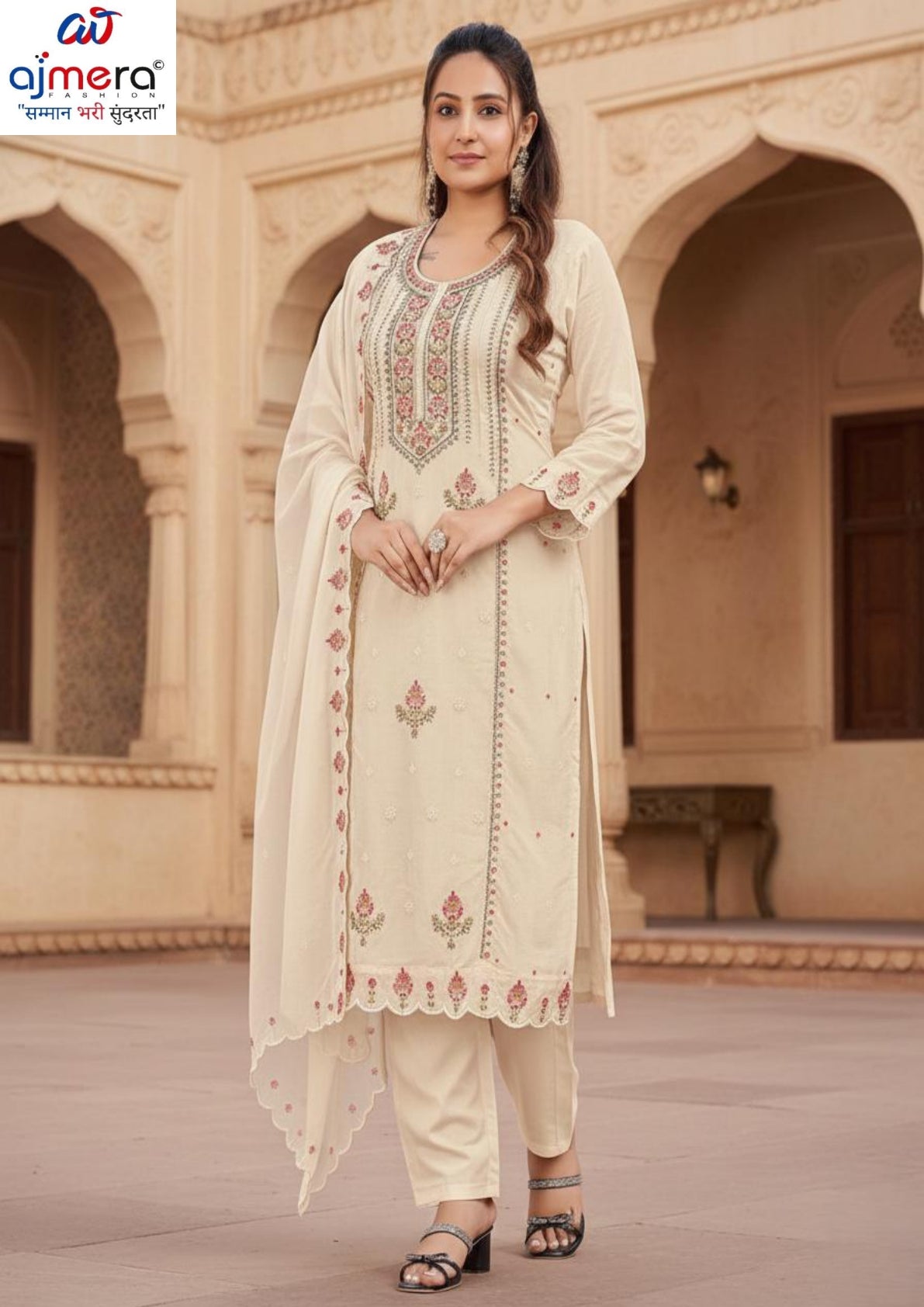 Designer Signature Ethnic Kurti Set for Women | ISO-P9