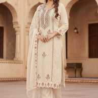 Designer Signature Ethnic Kurti Set for Women | ISO-P9