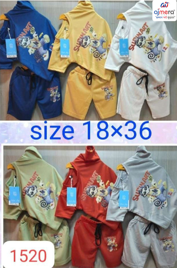Wholesale Boys Tensil Co-Ord Set | VMF-1520