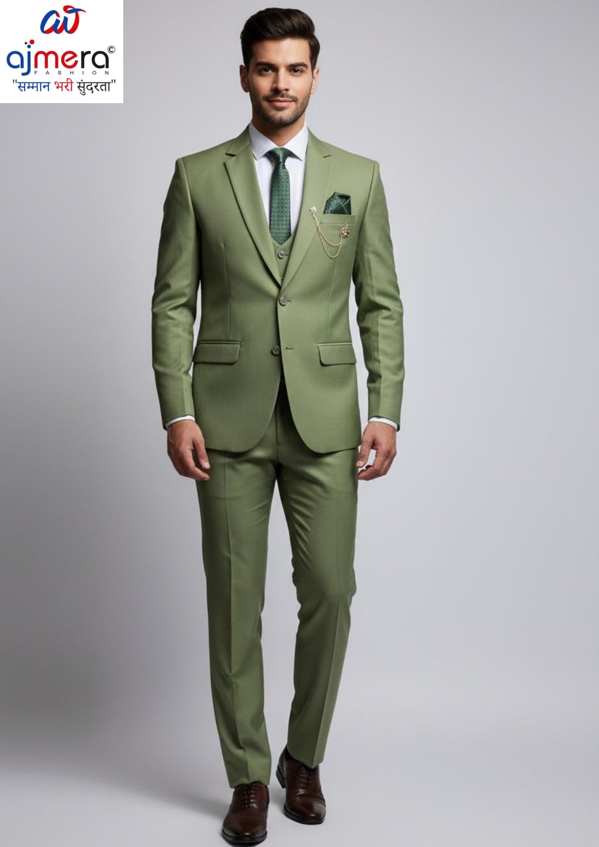 Premium Men's Coat Pant Set for Business & Party Wear | JDW-DOLPHIN