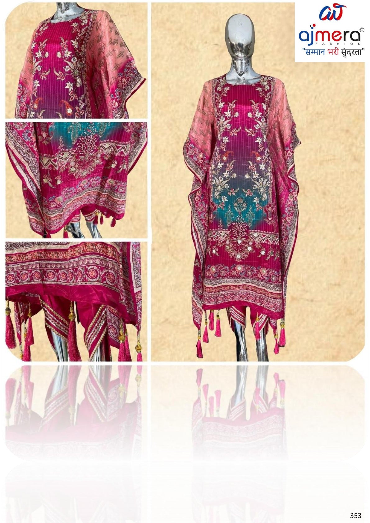 Designer Stylish Kurti Set for Women | SWY-SAMARA-6784