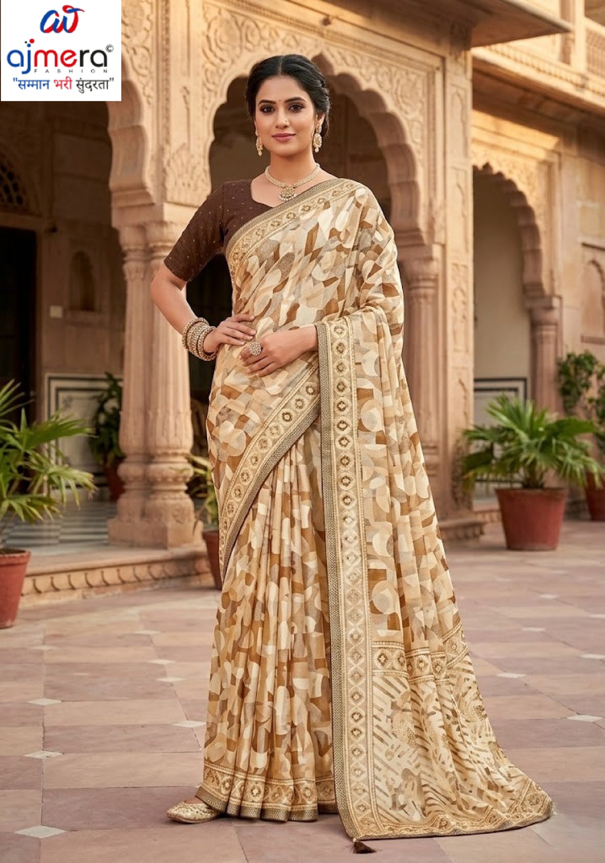 Beautiful Printed Saree with Blouse Piece for Cultural Celebrations  | RDD-EMERALD VOL-02