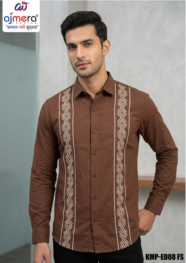 Mens Shirt Bulk Supplier for Distributors | KMP-ED08 FS