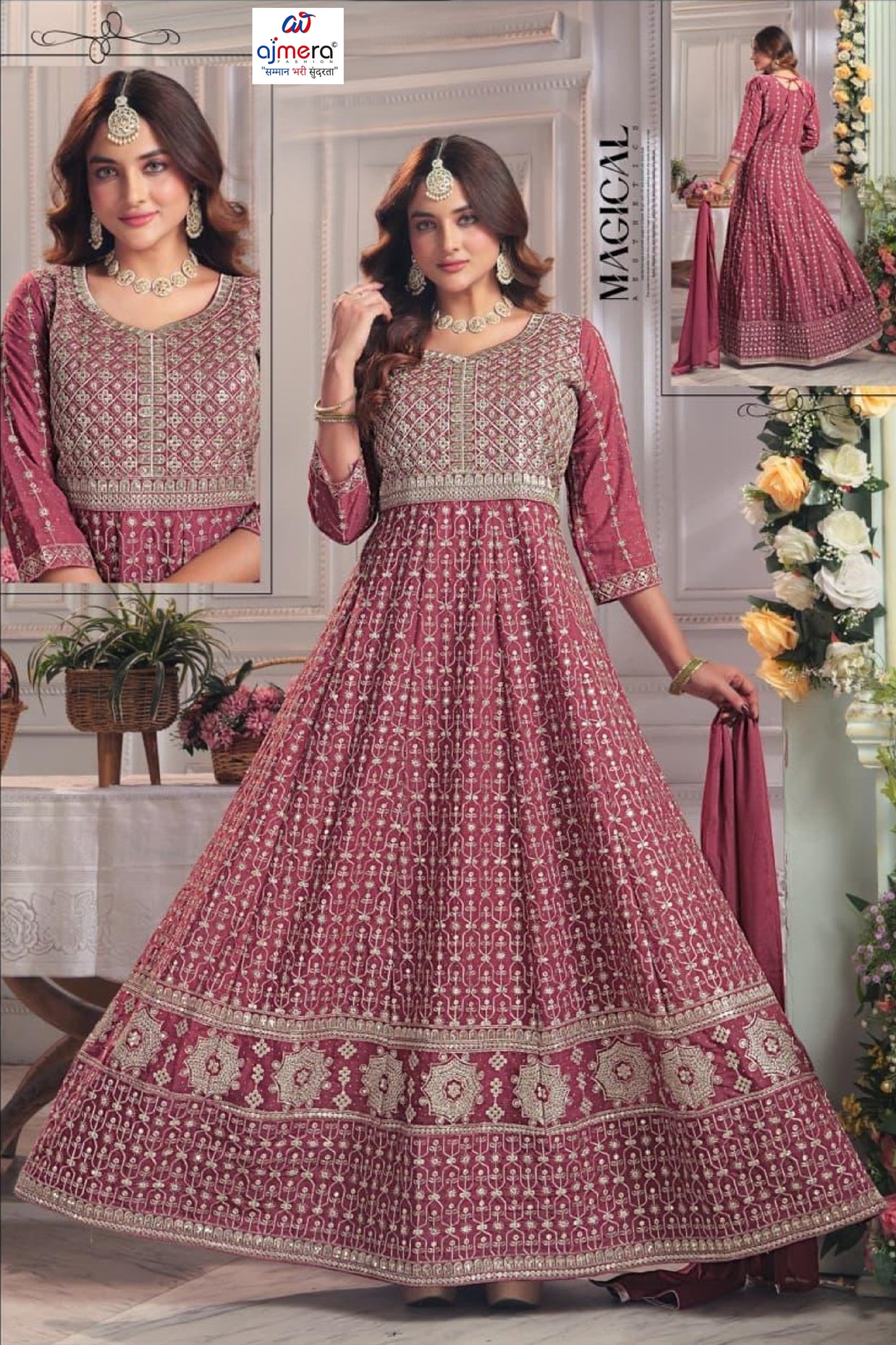 Designer Georgette Gown for Women | KTX-4792-XXL