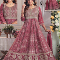 Designer Georgette Gown for Women | KTX-4792-XXL