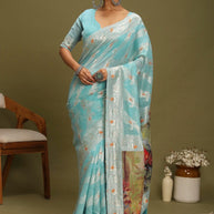 Palmera Saree Manufacturer and Palmera Saree Supplier | ALL-VANAYA-05
