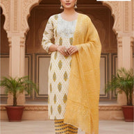 Designer Kurti Set for Women | JNF-SIMI 3PCS SET