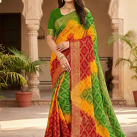 Premium Cotton Saree with Blouse Piece for Premium Ethnic and Traditional Wear | TLS-PARIMALA BP