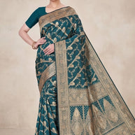 Exclusive Jacquard Silk Saree with Blouse Piece for Premium Cultural Wear | TUL-HANSJODA SILK VOL-46