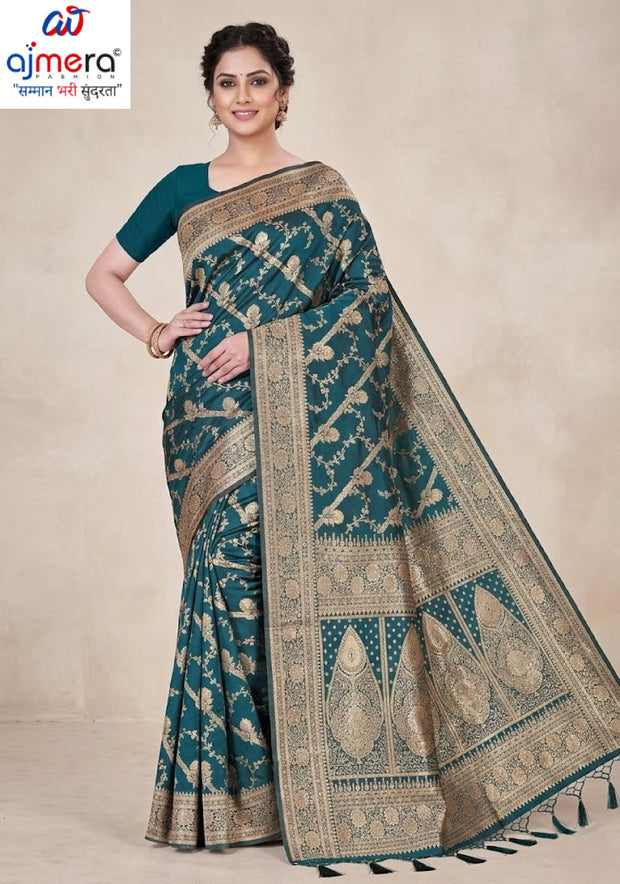 Exclusive Jacquard Silk Saree with Blouse Piece for Premium Cultural Wear | TUL-HANSJODA SILK VOL-46