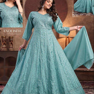 Elegant Designer Shimmer Gown for Women | SHP-5200