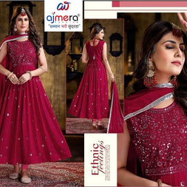 Designer Georgette Gown for Women | SHP-1268