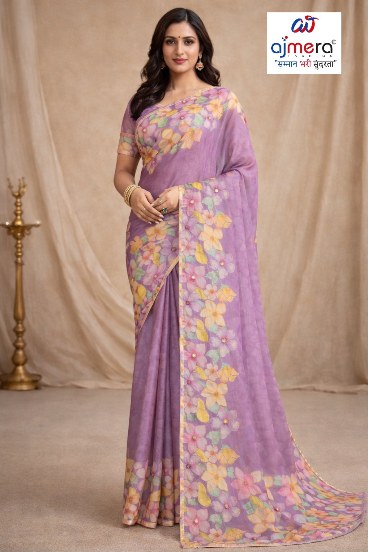 Trendy Printed Saree with Blouse Piece for Women’s Ethnic Wardrobe  | RMF-SAANVIKA VOL-2