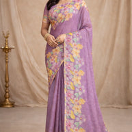 Trendy Printed Saree with Blouse Piece for Women’s Ethnic Wardrobe  | RMF-SAANVIKA VOL-2