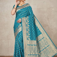 Rich Jacquard Silk Saree with Blouse Piece for Sophisticated Ethnic Style | TUL-VEERA SILK VOL-02